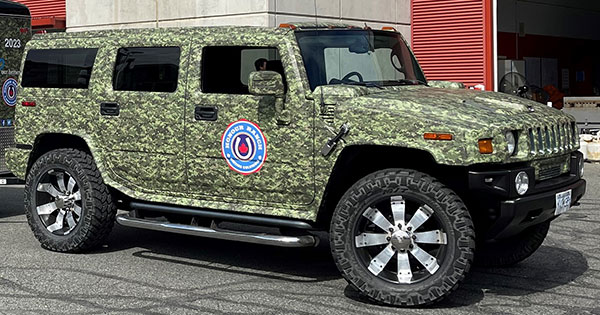 Order tickets for the 2023 Tour of Honour Humvee Giveaway ! | Raffle Nexus